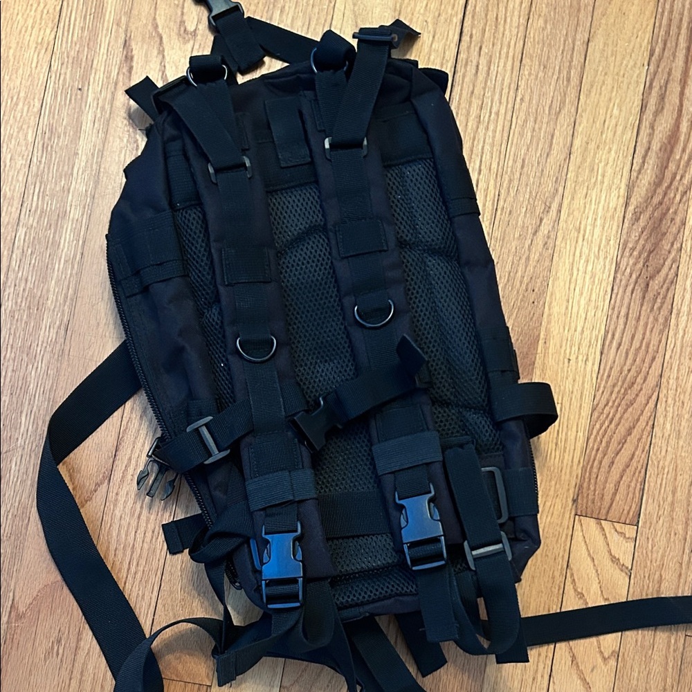 Black Tactical Backpack - image 6